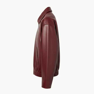 SANCHAL INTERNATIONAL Chaqueta Corta de Motocicleta Casual de Invierno para Mujer, de Cuero Vacuno Genuino con Forro de Franela, Tallas Grandes, Transpirable 3D - Product Image 3