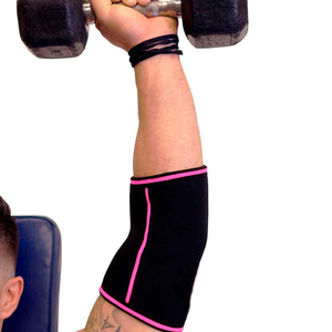 Neoprene <b>Elbow</b> <b>Support</b> Compression Sleeve Breathable Non-Slip <b>Gym</b> Sports Fitness Safety Thick 5MM OEM Service Wholesale Price - Product Image 2