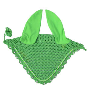 Voile anti-mouches en polyester de haute qualité avec personnalisation du logo de la marque et design sur mesure pour l'équitation et la protection contre les moustiques - Product Image 3