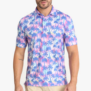 Camisetas de Golf Personalizadas al por Mayor para Hombre con Logotipo Frontal, Transpirables, de Manga Corta, Estilo Casual, de Forro Polar 100% Algodón, Color Sólido - Product Image 4