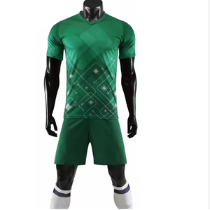 Conjunto de Camisetas de Fútbol Personalizadas con Tela de Secado Rápido e Impresión de Logotipo para Equipos de Fútbol - Product Image 1