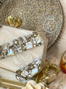 Bolso de mano de resina con aspecto de mármol de lujo para mujer, ropa de noche sencilla para FIESTA DE TRABAJO - Product Image 2