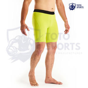 กางเกงขาสั้นผู้ชายสีเหลืองคุณภาพดี ดีไซน์ใหม่ ระบายอากาศได้ดี ทันสมัย เหมาะสำหรับออกกำลังกาย ฟิตเนส วิ่ง ประสิทธิภาพสูง - Product Image 4