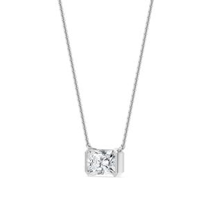 Magnifique pendentif solitaire en or jaune 9 carats avec diamant radiant de laboratoire 0,65 CTW, bijoux fins, cadeau de mariage, ornement pour femme - Product Image 6