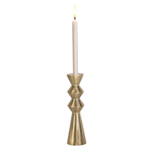 Nuevo candelabro con acabado dorado para decoración del hogar, portavelas de aluminio fundido, hecho a mano, personalizado, S/2 - Product Image 4