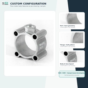 ตัวเรือนเครื่องวัดการไหล ASTM A351 CG8M ผลิตด้วยวิธี Lost Wax Investment Casting ชิ้นส่วน OEM จาก SULOHAK CAST - Product Image 4