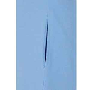 Ensemble 2 pièces unisexe personnalisé en coton satiné avec logo frontal, t-shirt à manches courtes et short tissé respirant, idéal pour l'été - Product Image 4