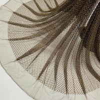 Tissu en dentelle brodée perlée pour robes de mariée, tenues de soirée, marques de mode, fabricants de vêtements, acheteurs mondiaux, commerce