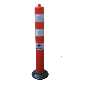 2025 Best Quality Red <b>Plastic</b> Spring Traffic <b>Divider</b> 1m X 1m Light Weight for Road Safety in Gardens World Market World Seller - Product Image 3