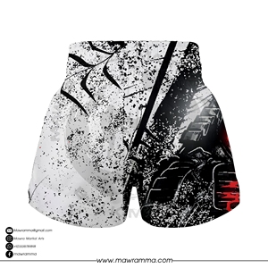 Hot Selling MAWRA MARTIAL ARTS Muay Thai Shorts Professional Breathable Quick Dry 100% Polyester MMA Training <b>Trunks</b> <b>Men</b> Women - Product Image 6