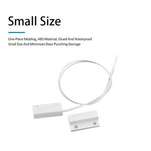 Capteur de porte My Store Volet roulant filaire en métal Contact magnétique Interrupteur Reed Modèle NC pour système d'alarme de sécurité domestique - Product Image 4