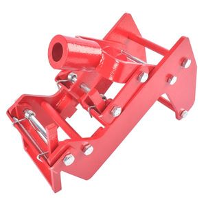 Martinetto da parete in ghisa rosso 1.5 x 3.5 piedi, capacità 450 kg, sollevatore portatile per edilizia, per sollevamento strutture e sostituzione travi. - Product Image 4