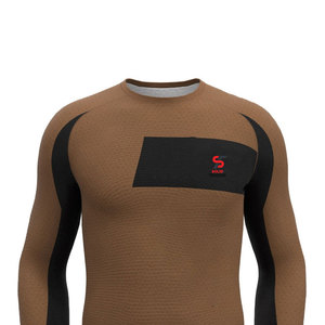 Tenue de sport à manches longues Solid Trader Advanced Performance, hautement flexible, respirante, confortable, vêtements de sport, rashguard - Product Image 5