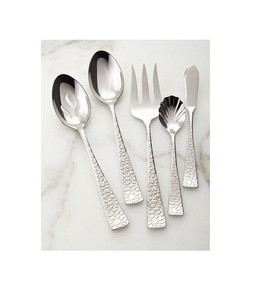 Ensemble de couverts en métal au design moderne avec finition miroir pour table à manger, accessoires de cuisine durables, collection premium - Product Image 3