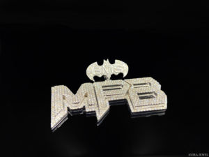 Custom 925 <b>Silver</b> Moissanite Letter <b>Charm</b> Pendant Iced Out Hip Hop Jewelry Name Initial Party Gift - Product Image 3