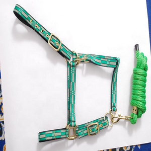 สายจูงม้าแบบคลาสสิกน้ำหนักเบา EQUIHAWK MVE-1020 ทำจากโพลีโพรพิลีนบุนุบัค พร้อมแผ่นรองไนลอนแบบปรับแต่งได้  อะไหล่โลหะผสมสังกะสีและทองเหลือง มีหลายขนาด - Product Image 6