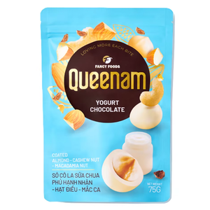 ผู้ผลิตขายส่งช็อกโกแลตดรากี OEM/ODM ฮาลาล 75 กรัม โยเกิร์ตเคลือบช็อกโกแลต อัลมอนด์ เม็ดมะม่วงหิมพานต์ แมคคาเดเมีย ขนมขบเคี้ยว - Product Image 1