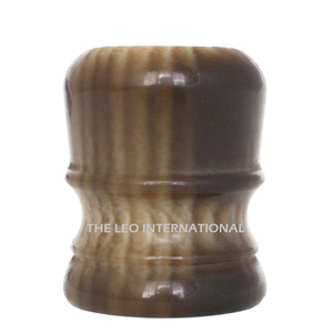 ที่ใส่ปากกาหรูหรา ตกแต่งบ้าน สีครีม ดีไซน์เรียบง่าย ทรงกลม สินค้าขายดี ของตกแต่งสำนักงานและโรงเรียน - Product Image 6