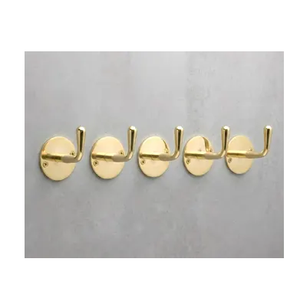 Brass Hook Hanger Classic <b>Wall</b> Decor Golden Brass Jacket Hanger Handmade Hook <b>Rails</b> Best Prices - Product Image 5