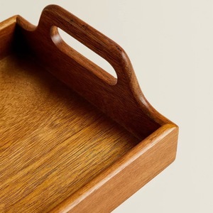 Plateau de service en bois massif de qualité supérieure pour ottoman, fournisseur en gros - Product Image 5