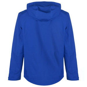 Private Label Outerwear Blue Waterproof <b>Hooded</b> <b>Rain</b> <b>Jacket</b> Windproof Outerwear for Travel Camping Motorcycle Riding Shell OEM - Product Image 5