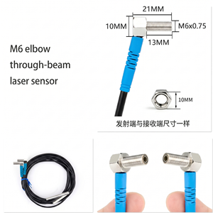 เซ็นเซอร์ลำแสงเลเซอร์ขนาดเล็ก M4 M6 90 องศา - Product Image 5