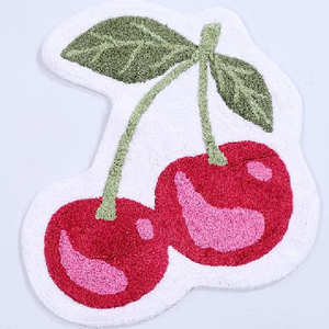 Tapis de salle de bain au design original 'Get Naked', tapis de douche amusant, tapis de bain shaggy à poils longs 'Naked' - Product Image 4