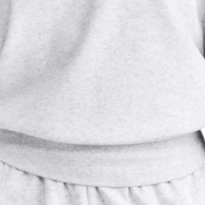 Sweat-shirt oversize pour femme, pull décontracté à manches longues, col rond, en polaire douce, chaud et confortable, streetwear pour tous les jours - Product Image 5