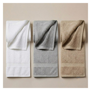 Serviette de bain en coton doux surdimensionnée, extra large, en tissu éponge pour hôtel, salle de bain et usage en resort - Product Image 4