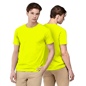 T-shirt sport respirant à manches courtes et col rond pour homme, en coton et fibre de bambou, coupe classique, imprimé numérique, tricot jersey noir - Product Image 2