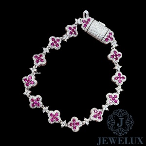 Premium Luxury Modern Elegant Diamond Tennis <b>Bracelet</b> for Women with Brilliant Sparkle Stones at Export Price - Product Image 4