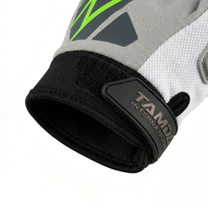 Gants de VTT et de motocross avec logo personnalisé – OEM, paume antidérapante |   Tissu respirant, vente en gros, directement de l'usine - Product Image 4
