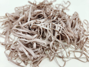 Bulk <b>Hair</b> Ties <b>Elastic</b> Rubber Bands M Size 40x2mm High Elasticity Non-Toxic Opp Bag Packaging Daily Casual Use - Product Image 2