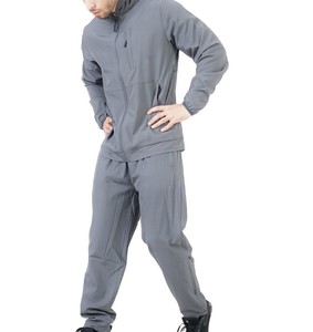 Nouvel ensemble de survêtement coupe-vent personnalisé avec logo, ensemble jogging, sweat à capuche et pantalon de survêtement empilé pour homme 2026 - Product Image 1