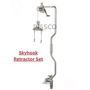 Ensemble d'instruments chirurgicaux auto-retenants de type West PISSCO, 2 pièces - Product Image 3