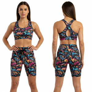 Shorts Deportivos Personalizados al por Mayor con Etiqueta Privada, Elásticos, Transpirables, para Yoga, Ejercicio, Control de Abdomen, a la Moda - Product Image 3