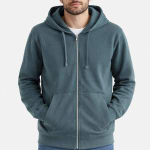 Sweat à capuche en coton oversize pour hommes, avec épaules tombantes et style streetwear ton sur ton, pour les détaillants américains - Product Image 1