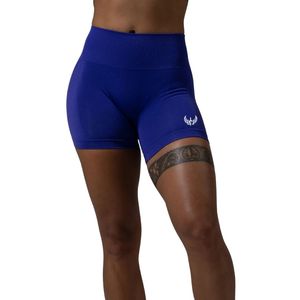 Shorts Deportivos de Cintura Alta para Mujer, Color Azul Rey, Sin Costuras, Suaves y Elásticos, para Entrenamiento, Fitness, Ropa Deportiva de Alto Rendimiento - Product Image 1