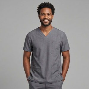Medical Hospital Shirt with Pockets for Doctors Nurses <b>Tops</b> \ Custom Men Nursing Shirt Doctor \ Hospital Medical <b>Scrubs</b> Shirt - Product Image 6