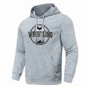 Sudadera de alto rendimiento para lucha libre, diseño atlético de manga larga, cómoda para practicar al aire libre - Product Image 1