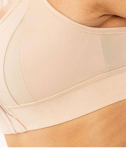 Top Deportivo Corto Transpirable de Alta Calidad para Yoga, Talla Grande, con Logotipo Frontal, para Damas, con Soporte Alto, Personalizable - Product Image 6