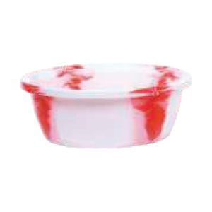 Bañera Multiusos de Plástico PP Ecológico de 13 Pulgadas, Hecha en India, Duradera y Ligera para Uso Doméstico en Cocina y Baño - Product Image 1