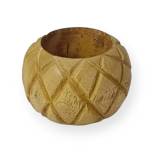 Wholesale <b>Indian</b> Artisan Napkin <b>Ring</b> Holder Festive Natural Color Mango Wood Christmas Wedding Table Decoration Hand-craft Gift - Product Image 6