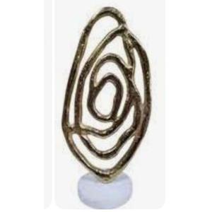Sculpture en aluminium de qualité supérieure avec statue artistique pour la galerie, la maison, le bureau, l'hôtel et l'exposition - Product Image 5