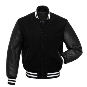 OEM Wholesale Unisex Hooded Varsity Jacket 100% Wool Waterproof Windproof Reversible Color <b>Block</b> Zipper Closure Winter - Product Image 6