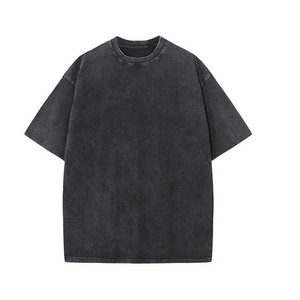 Camiseta Básica de Cuello Redondo para Hombre, Algodón Premium, Tela Suave, Lisa, Informal, Verano, Moda, OEM, ODM, Venta al Por Mayor - Product Image 2