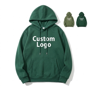 Sweat-shirt personnalisé pour homme en molleton épais, doublure polyester-coton, imprimé dessin animé, broderie, survêtement vierge, pull décontracté - Product Image 4