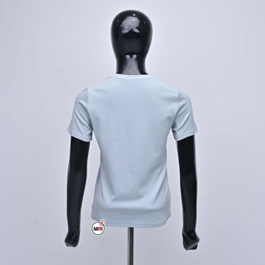 Premium Quality Custom Logo Terry Print Breathable Womens <b>Sequin</b> Chenille Unique Embroidery Short Sleeve Crew Neck <b>T</b>-<b>shirt</b> - Product Image 4
