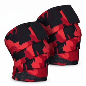 Rodilleras Deportivas Unisex de Diseño Personalizado, Gruesas, Transpirables, Ligeras, de Spandex y Nailon, con Cierre Ajustable de Gancho y Bucle - Product Image 6