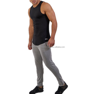 Débardeurs sans manches pour hommes, service OEM, meilleur prix, prix compétitif, débardeur à col en U, bretelles larges, singlet pour homme - Product Image 3